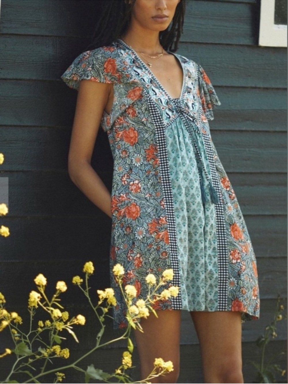 Anthropologie Astrid Floral
Tunic Dress